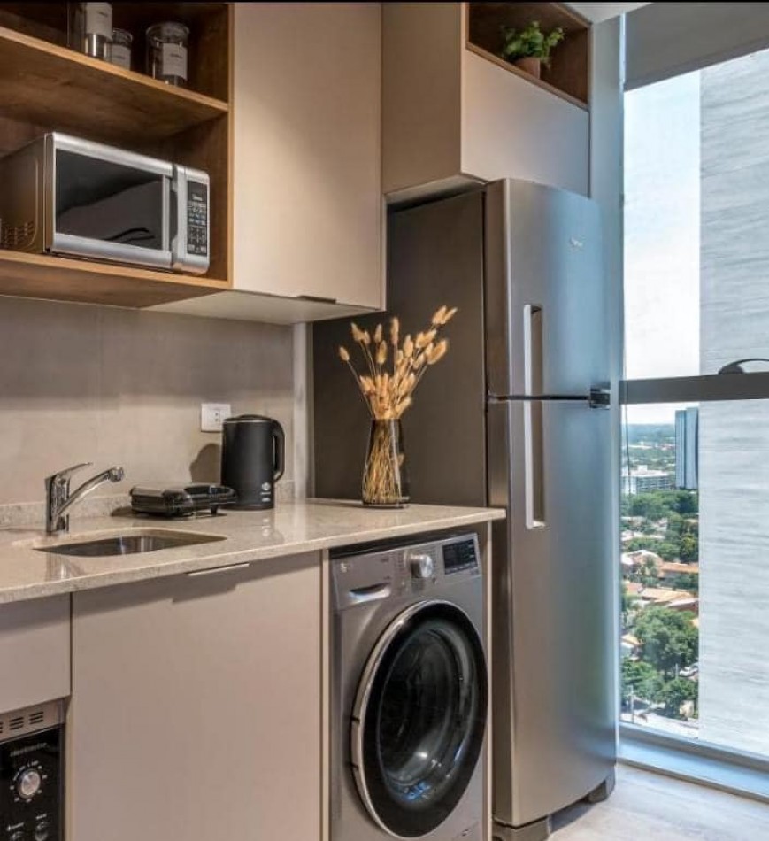 VENDE EXCEPCIONAL DEPARTAMENTO MONOAMBIENTE EN ASUNCION PARAGUAY 