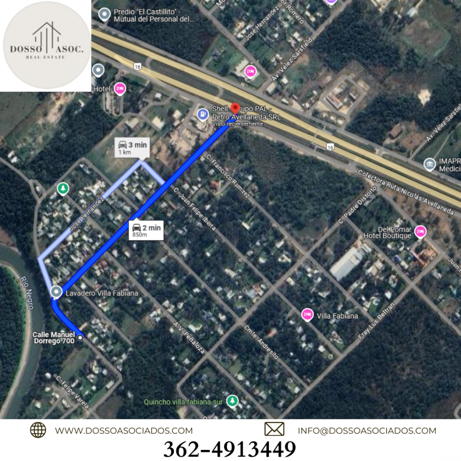 Vende Terreno en Venta en Villa Fabiana Sur de 4000mts2 - Resistencia, Chaco 