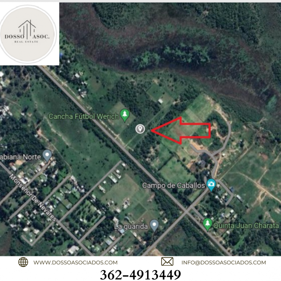 VENDE TRES TERRENOS VILLA FABIANA NORTE