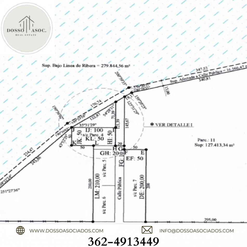 VENDE TRES TERRENOS VILLA FABIANA NORTE