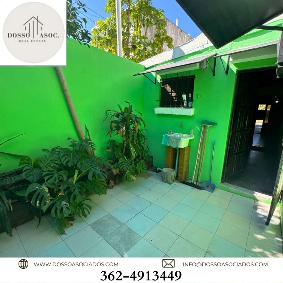 VENDE CASA + LOCAL COMERCIAL -AV LAS HERAS No 1136- ZONA UNNE - RESISTENCIA 