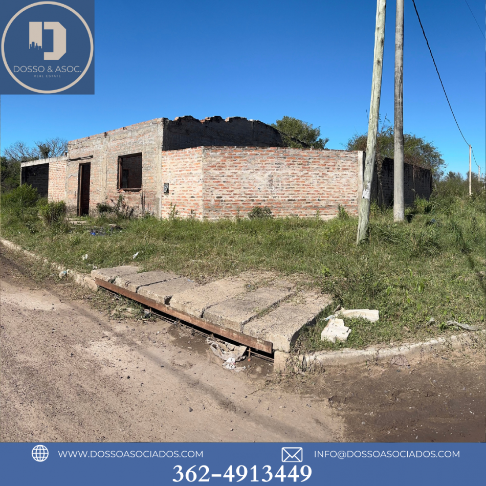 VENTA DE TERRENO en AV. MARCONI Y CHILE - FONTANA - CHACO - EXCELENTE ESQUINA