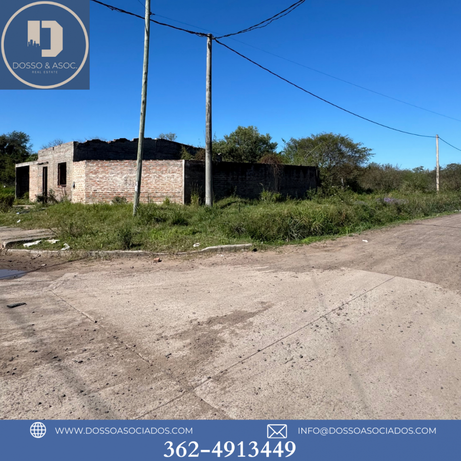VENTA DE TERRENO en AV. MARCONI Y CHILE - FONTANA - CHACO - EXCELENTE ESQUINA