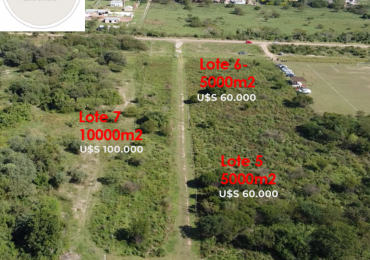 VENDE TRES TERRENOS VILLA FABIANA NORTE