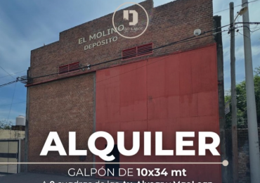 SE ALQUILA GALPON EN EXCELENTE UBICACION COMERCIAL / INDUSTRIAL